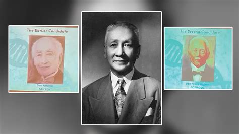 antonio sanson|Feature: Pres. Sergio Osmeña’s father identified through DNA .